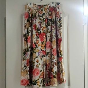 Floral skirt